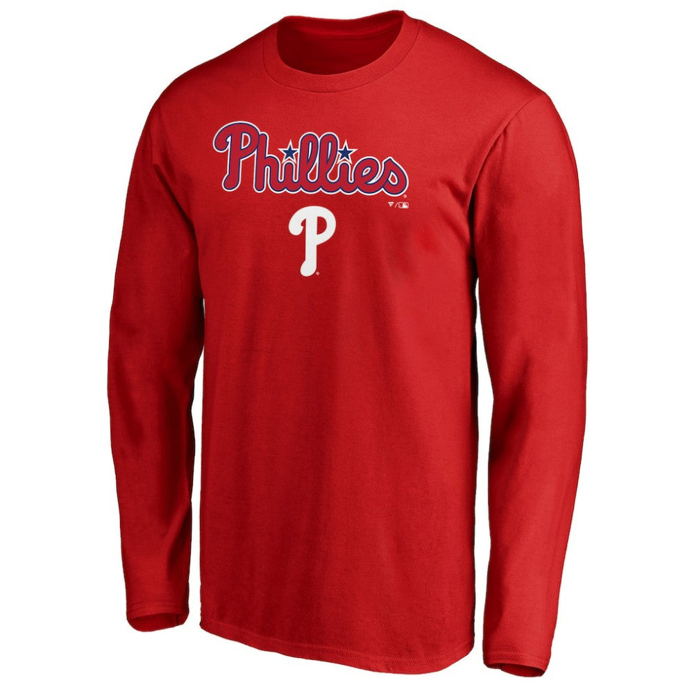Philadelphia Phillies Team Lockup Long Sleeve T-Shirt - | MLB For sale