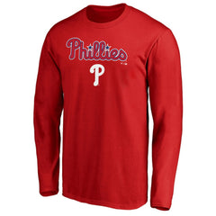 Philadelphia Phillies Team Lockup Long Sleeve T-Shirt - | MLB For sale
