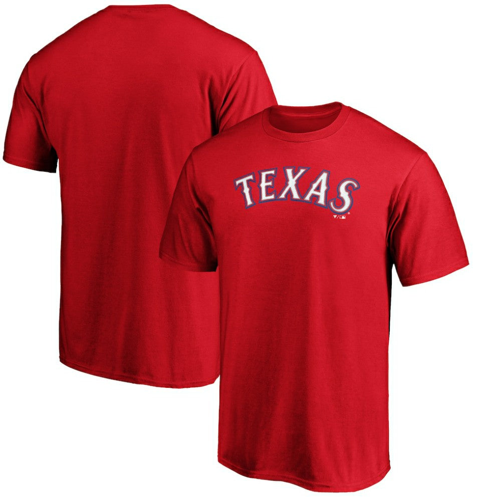 Texas Rangers Official Team Wordmark T-Shirt | MLB Online