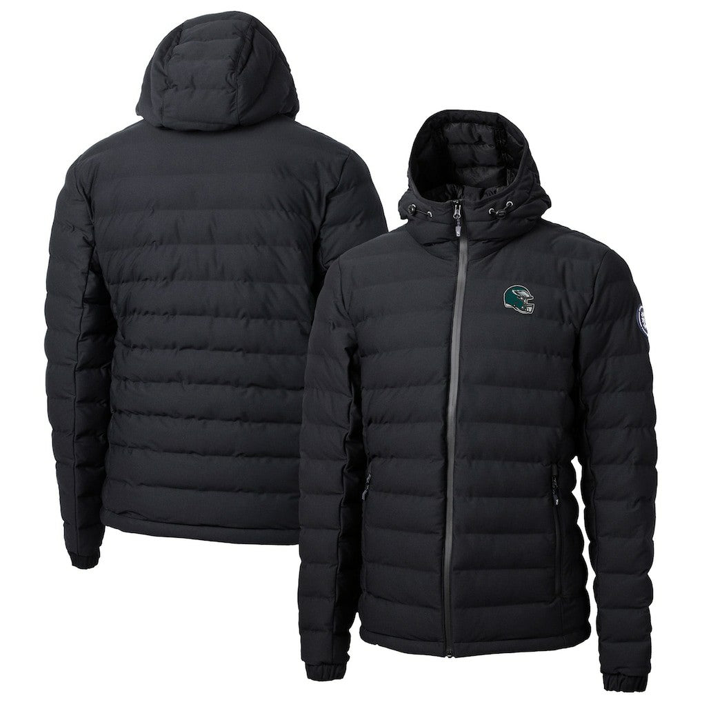 Philadelphia Eagles  Cutter & Buck Helmet Mission Ridge Repreve Eco Insulated Puffer Full-Zip Jacket