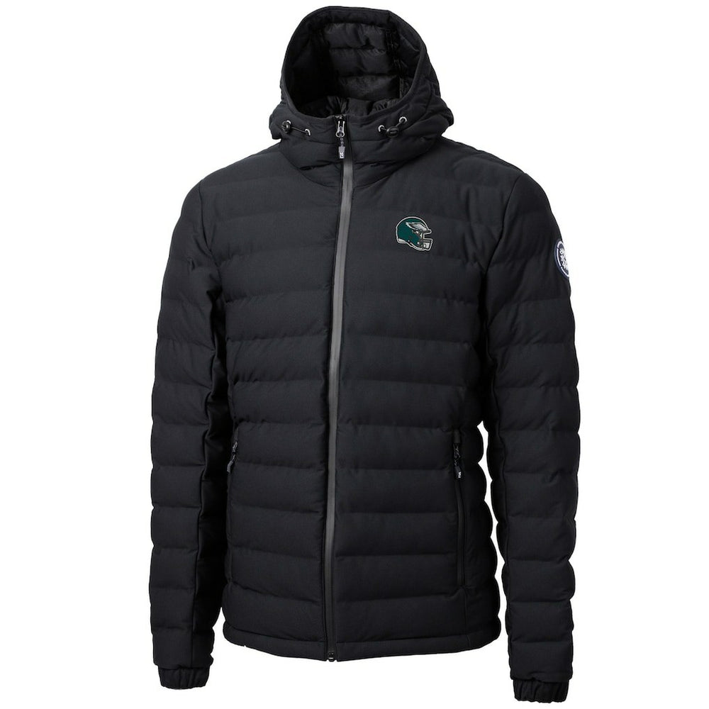 Philadelphia Eagles  Cutter & Buck Helmet Mission Ridge Repreve Eco Insulated Puffer Full-Zip Jacket
