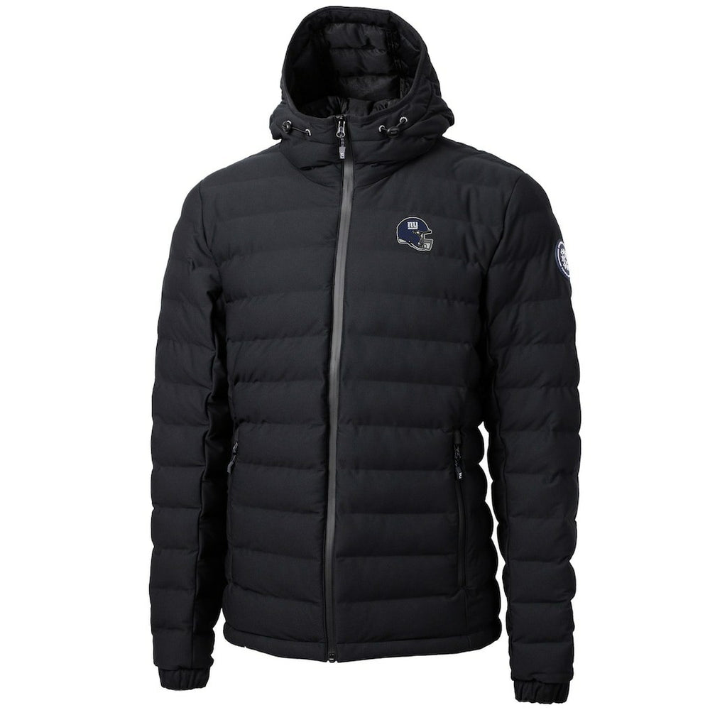 New York Giants  Cutter & Buck Helmet Mission Ridge Repreve Eco Insulated Puffer Full-Zip Jacket