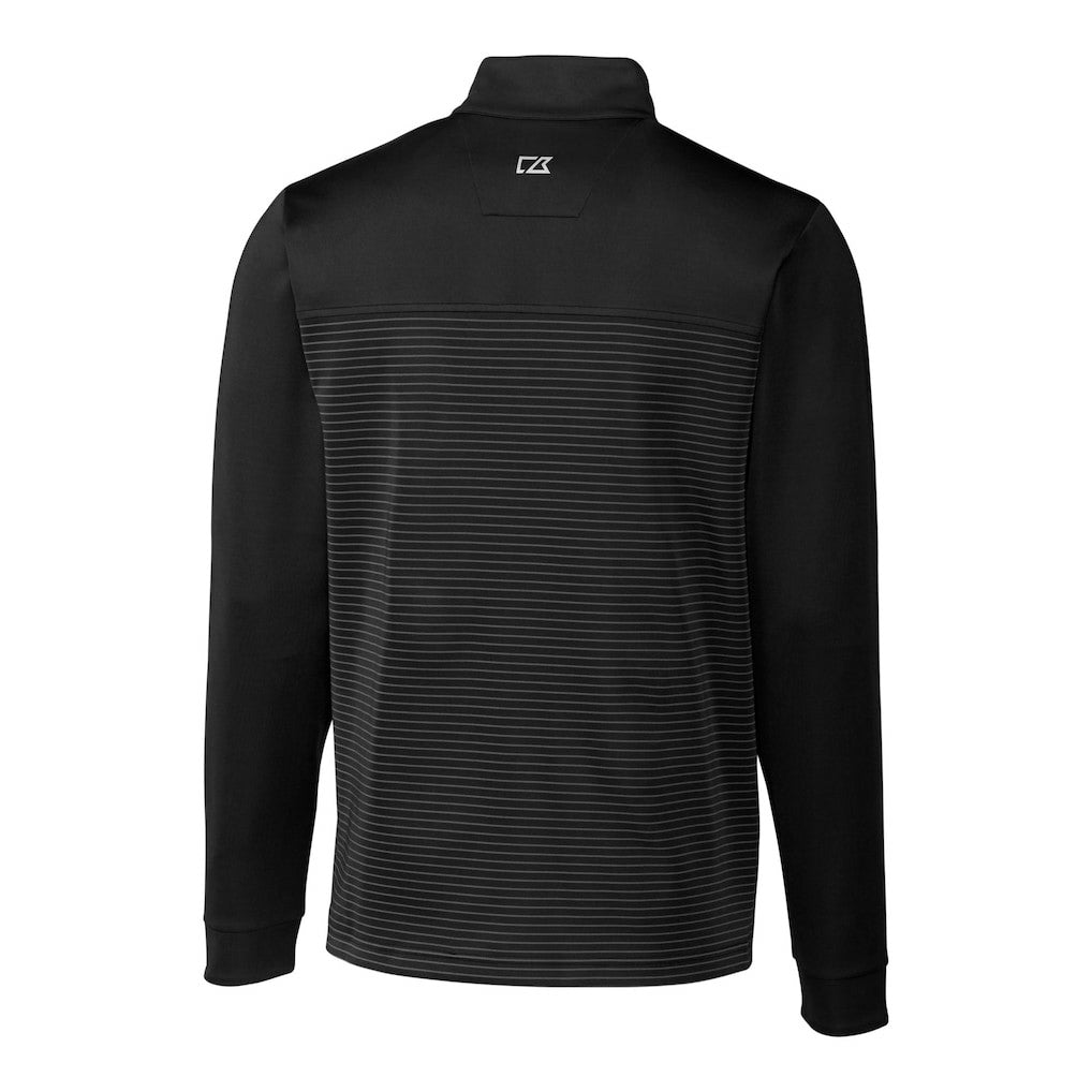 Minnesota Vikings  Cutter & Buck Traverse Stripe Stretch Quarter-Zip Pullover Top