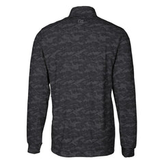 Pittsburgh Steelers  Cutter & Buck Helmet Traverse Camo Print Stretch Quarter-Zip Pullover Top