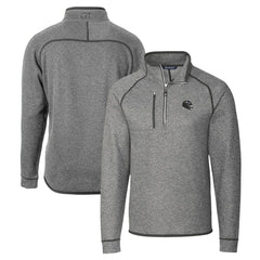 Baltimore Ravens  Cutter & Buck Helmet Mainsail Sweater-Knit Half-Zip Pullover Jacket