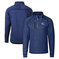 Buffalo Bills  Cutter & Buck Helmet Mainsail Sweater-Knit Half-Zip Pullover Jacket