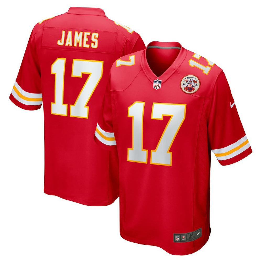 Kansas City Chiefs Nike Richie James  Game Jersey