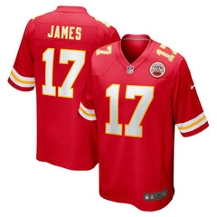 Kansas City Chiefs Nike Richie James  Game Jersey