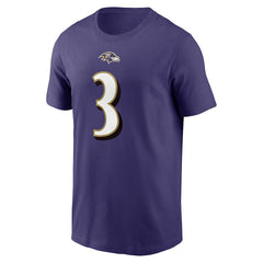 Baltimore Ravens Nike Odell Beckham Jr.  Player Name & Number T-Shirt