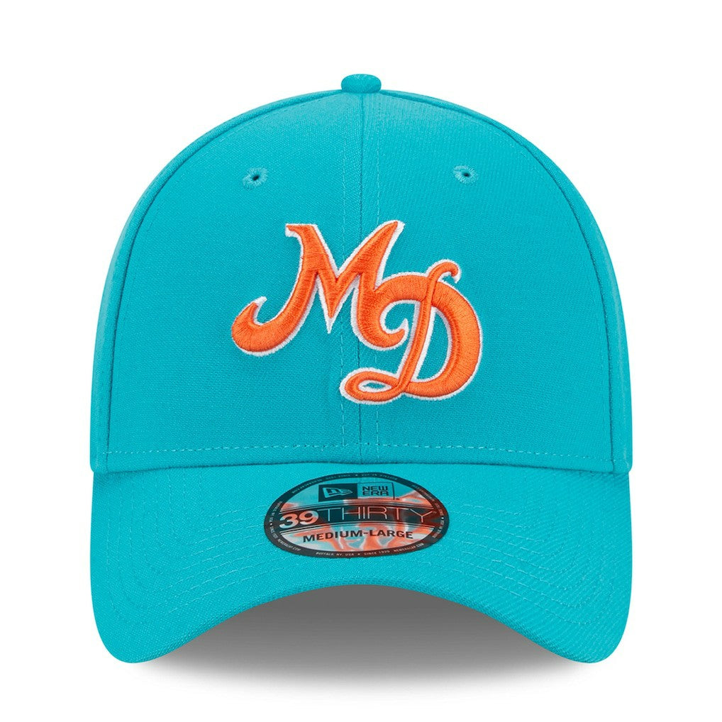 Miami Dolphins New Era City Originals 39THIRTY Flex Hat