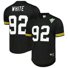 Green Bay Packers Mitchell & Ness Reggie White  Retired Player Name and Number Mesh Top