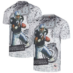 Las Vegas Raiders Mitchell & Ness Bo Jackson  Retired Player Name & Number Burst T-Shirt