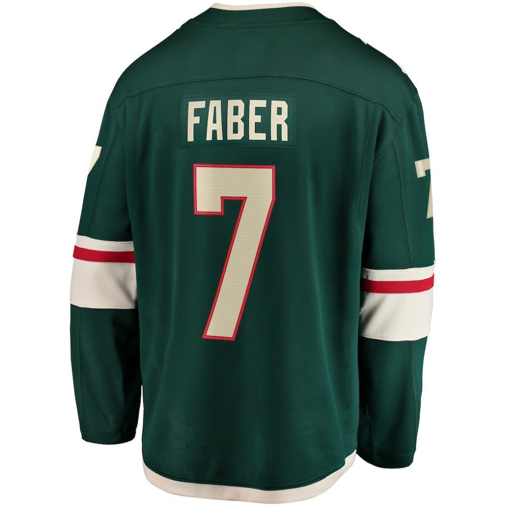Brock Faber Minnesota Wild Fanatics Home Breakaway Player Jersey Discount