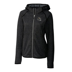 Baltimore Ravens  Cutter & Buck Women's Helmet Logo Mainsail Sweater-Knit Full-Zip Hoodie
