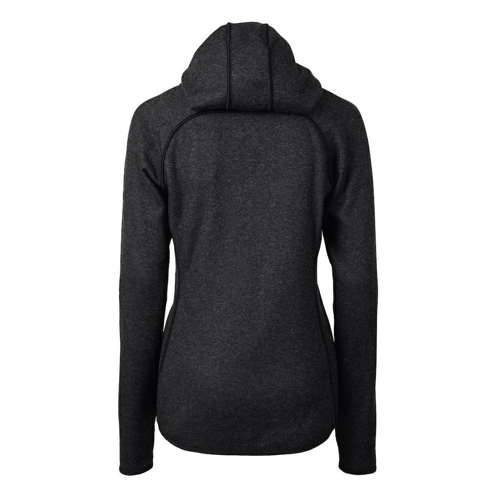 Baltimore Ravens  Cutter & Buck Women's Helmet Logo Mainsail Sweater-Knit Full-Zip Hoodie