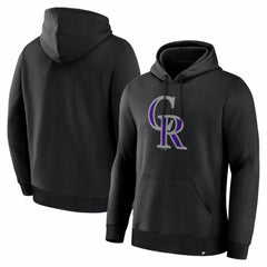 Colorado Rockies Fanatics Primary Logo Legacy Hoodie | MLB For sale