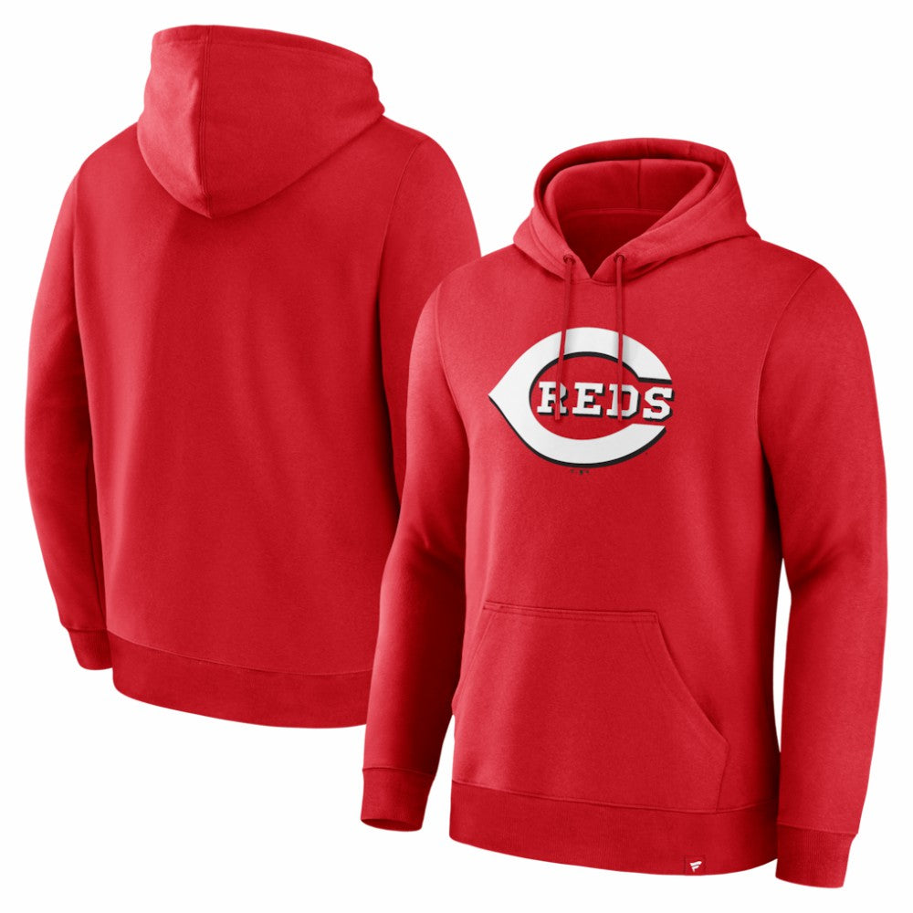 Cincinnati Reds Fanatics Primary Logo Legacy Hoodie | MLB Outlet