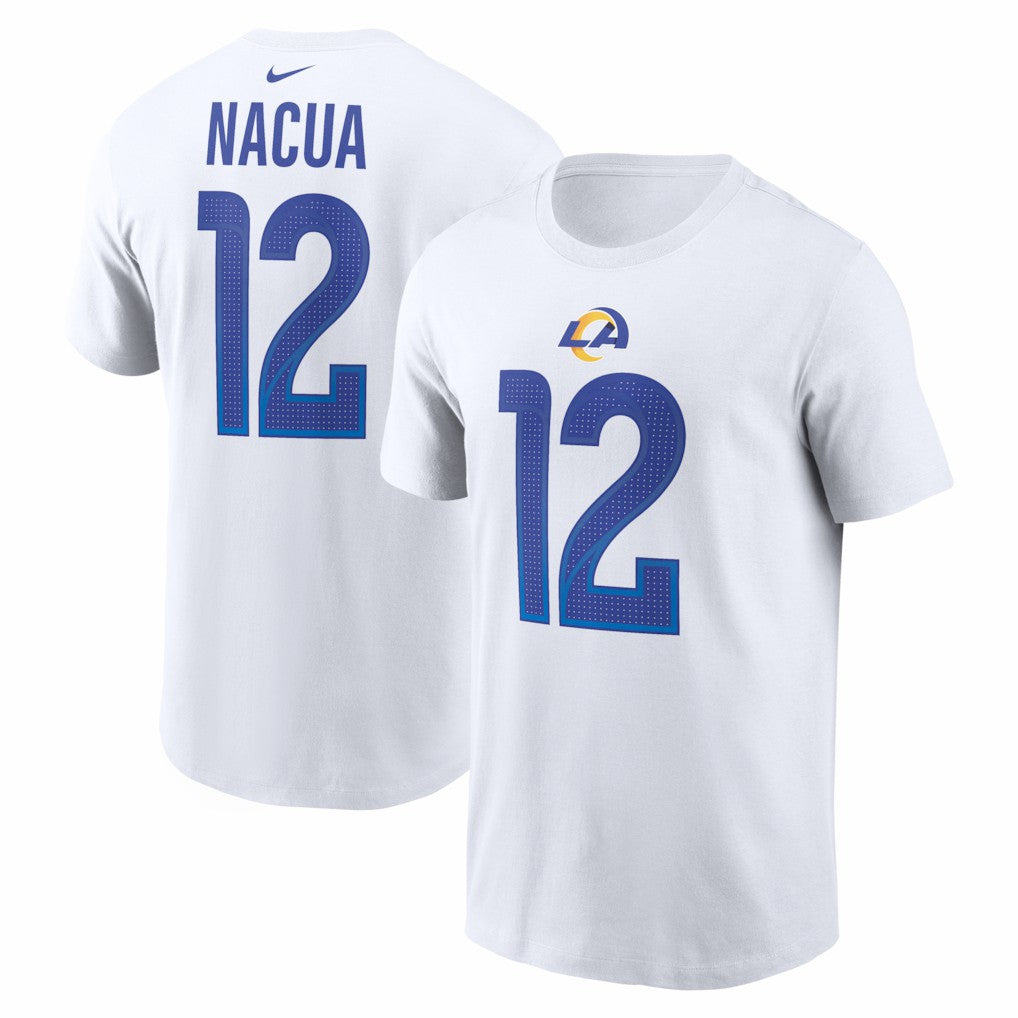Los Angeles Rams Nike Puka Nacua  Player Name & Number T-Shirt