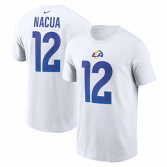 Los Angeles Rams Nike Puka Nacua  Player Name & Number T-Shirt