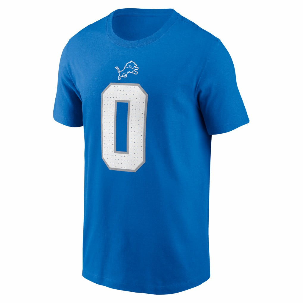Detroit Lions Nike Jahmyr Gibbs  Name & Number T-Shirt