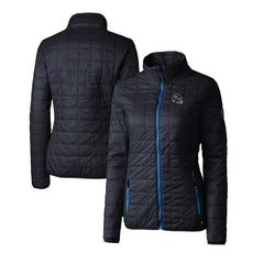 Tennessee Titans  Cutter & Buck Women's Helmet Logo Rainier PrimaLoft Eco Insulated Full-Zip Puffer Jacket