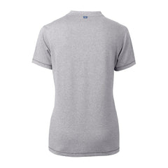 Jacksonville Jaguars  Cutter & Buck Women's Helmet Logo DryTec Forge Stretch V-Neck Blade Top