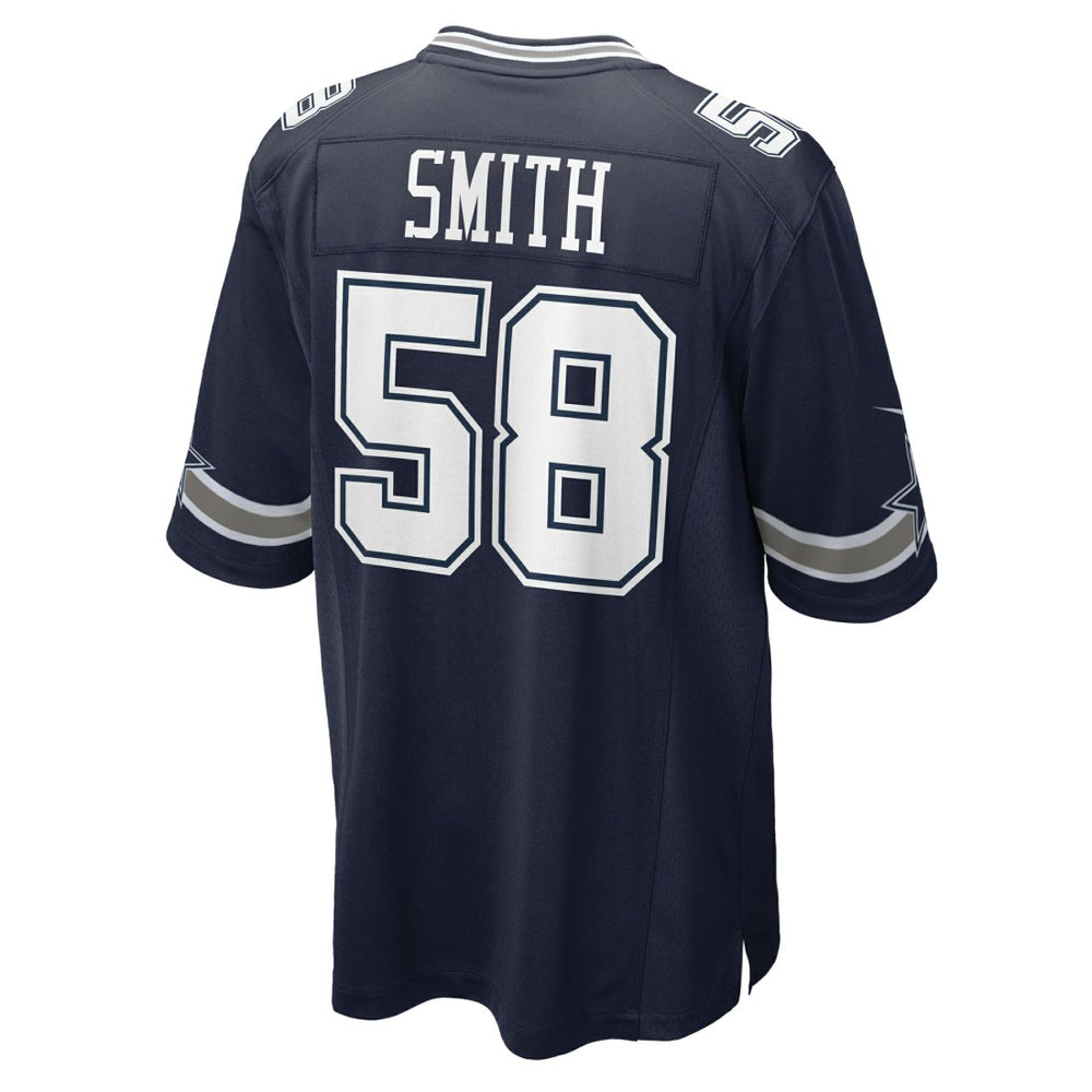 Mazi Smith Dallas Cowboys Game Jersey - Navy