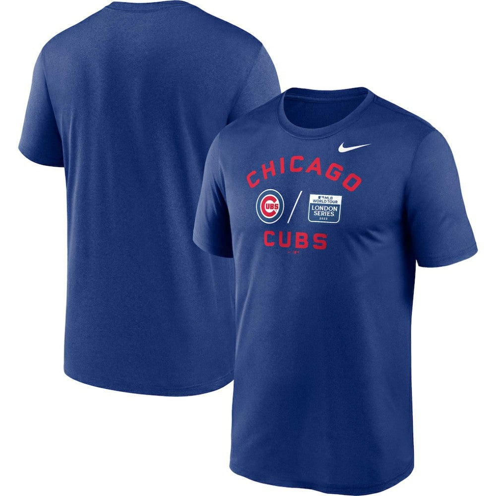 Chicago Cubs Nike 2023 MLB World Tour: London Series Legend Performance T-Shirt | MLB Discount