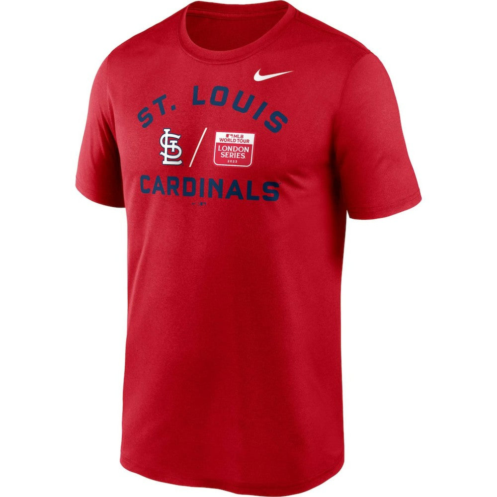 St. Louis Cardinals Nike 2023 MLB World Tour: London Series Legend Performance T-Shirt | MLB On Sale