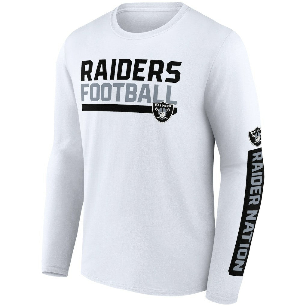 Las Vegas Raiders Fanatics Two-Pack 2023 Schedule T-Shirt Combo Set
