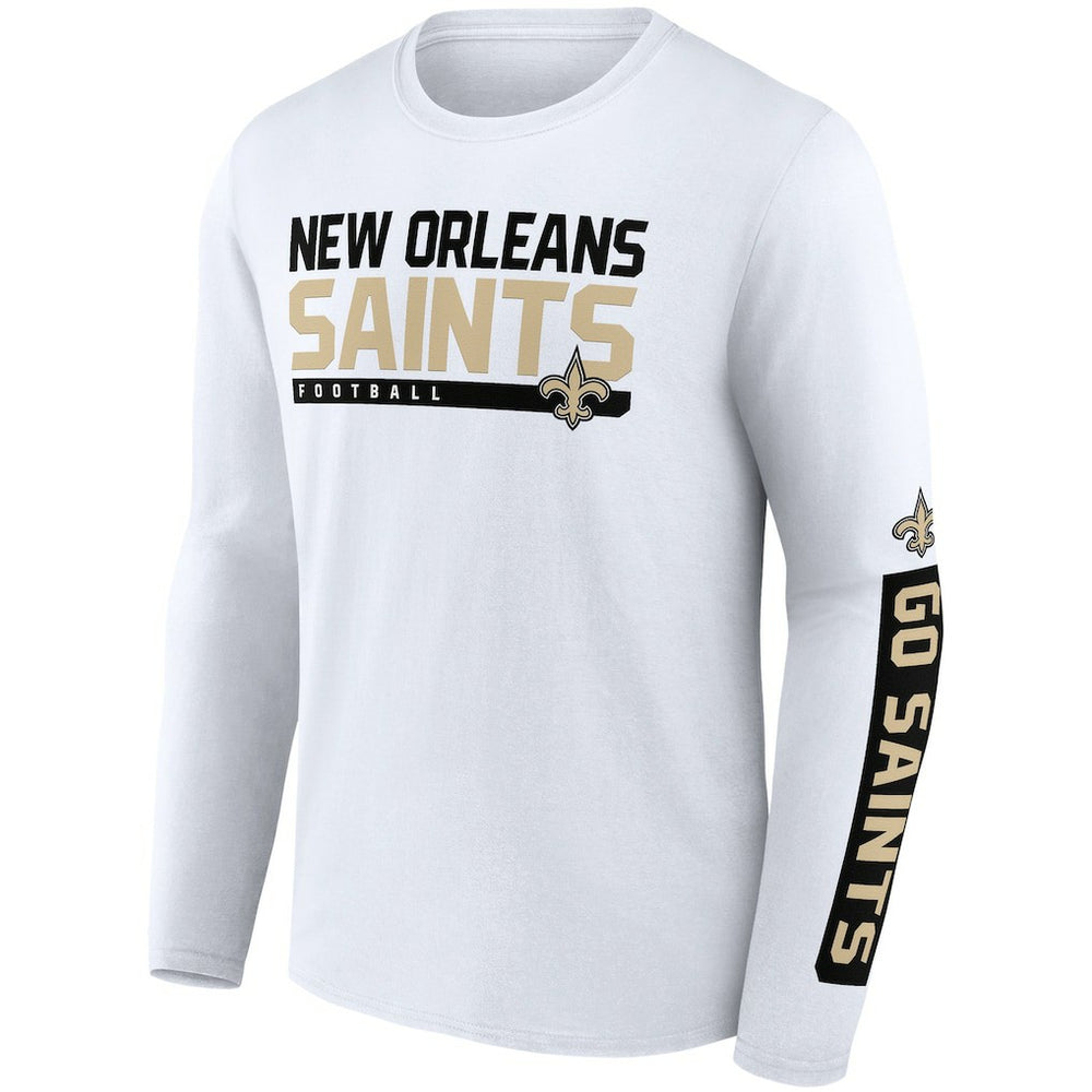 New Orleans Saints Fanatics Two-Pack 2023 Schedule T-Shirt Combo Set