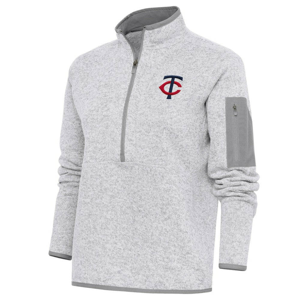 Minnesota Twins Antigua Women's Fortune Quarter-Zip Pullover Jacket | MLB Online