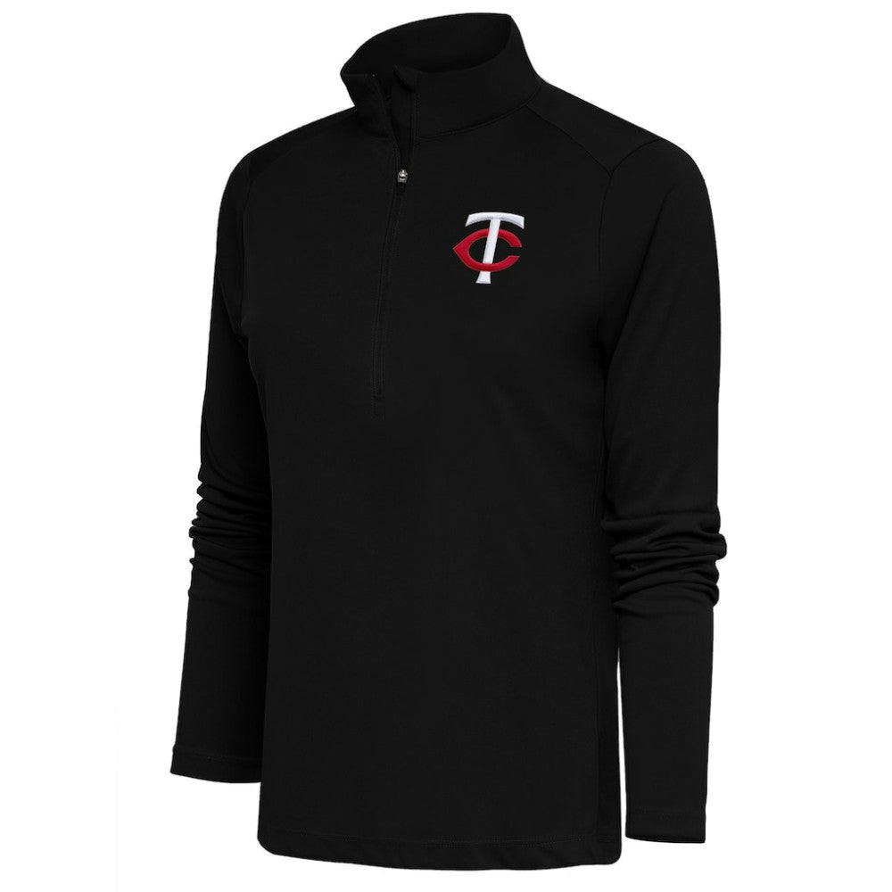 Minnesota Twins Antigua Women's Tribute Half-Zip Pullover Top | MLB Sale