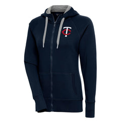 Minnesota Twins Antigua Women's Victory Full-Zip Hoodie | MLB Outlet