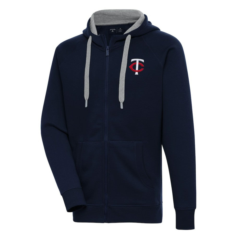 Minnesota Twins Antigua Victory Full-Zip Hoodie | MLB Outlet
