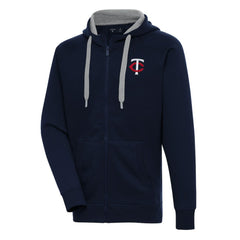 Minnesota Twins Antigua Victory Full-Zip Hoodie | MLB Outlet