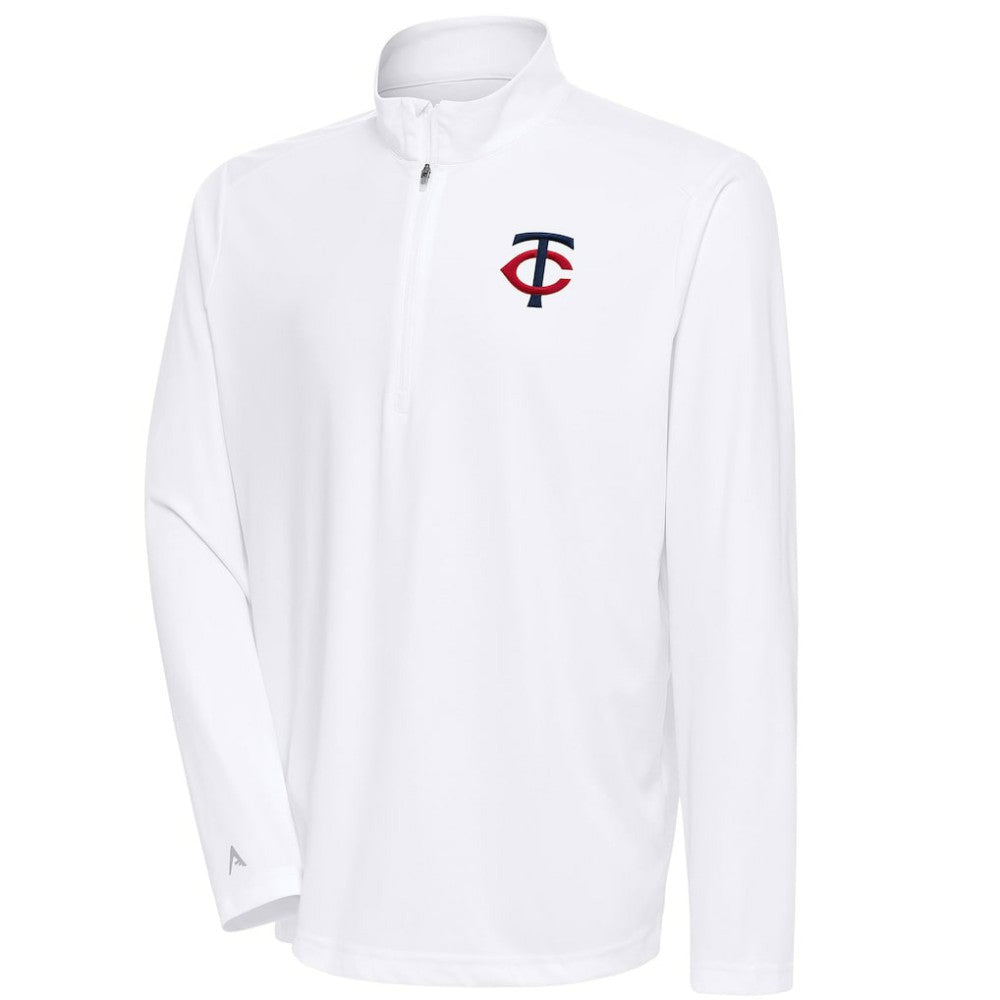 Minnesota Twins Antigua Tribute Quarter-Zip Pullover Top | MLB Shop