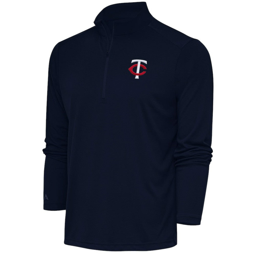 Minnesota Twins Antigua Tribute Quarter-Zip Pullover Top | MLB For sale
