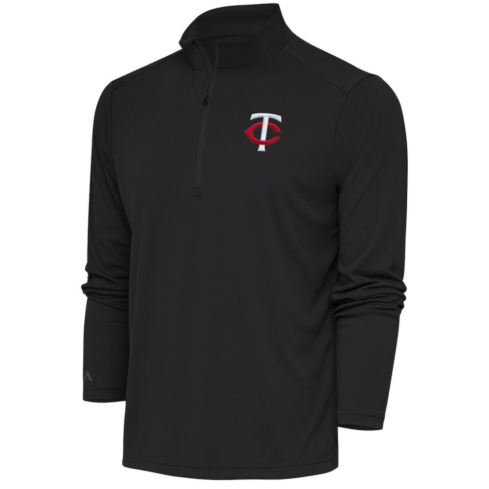 Minnesota Twins Antigua Tribute Quarter-Zip Pullover Top | MLB US