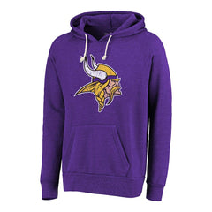 Minnesota Vikings  Justin Jefferson  Majestic Threads Name & Number Tri-Blend Pullover Hoodie