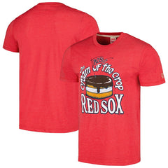 Boston Red Sox Homage Cream of the Crop Hyper Local Tri-Blend T-Shirt | MLB Sale