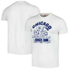 Chicago Cubs Homage Bleacher Bums Hyper Local Tri-Blend T-Shirt | MLB Outlet