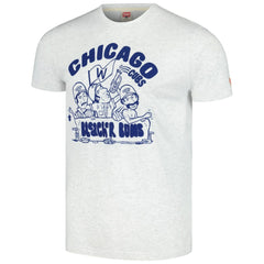 Chicago Cubs Homage Bleacher Bums Hyper Local Tri-Blend T-Shirt | MLB Outlet