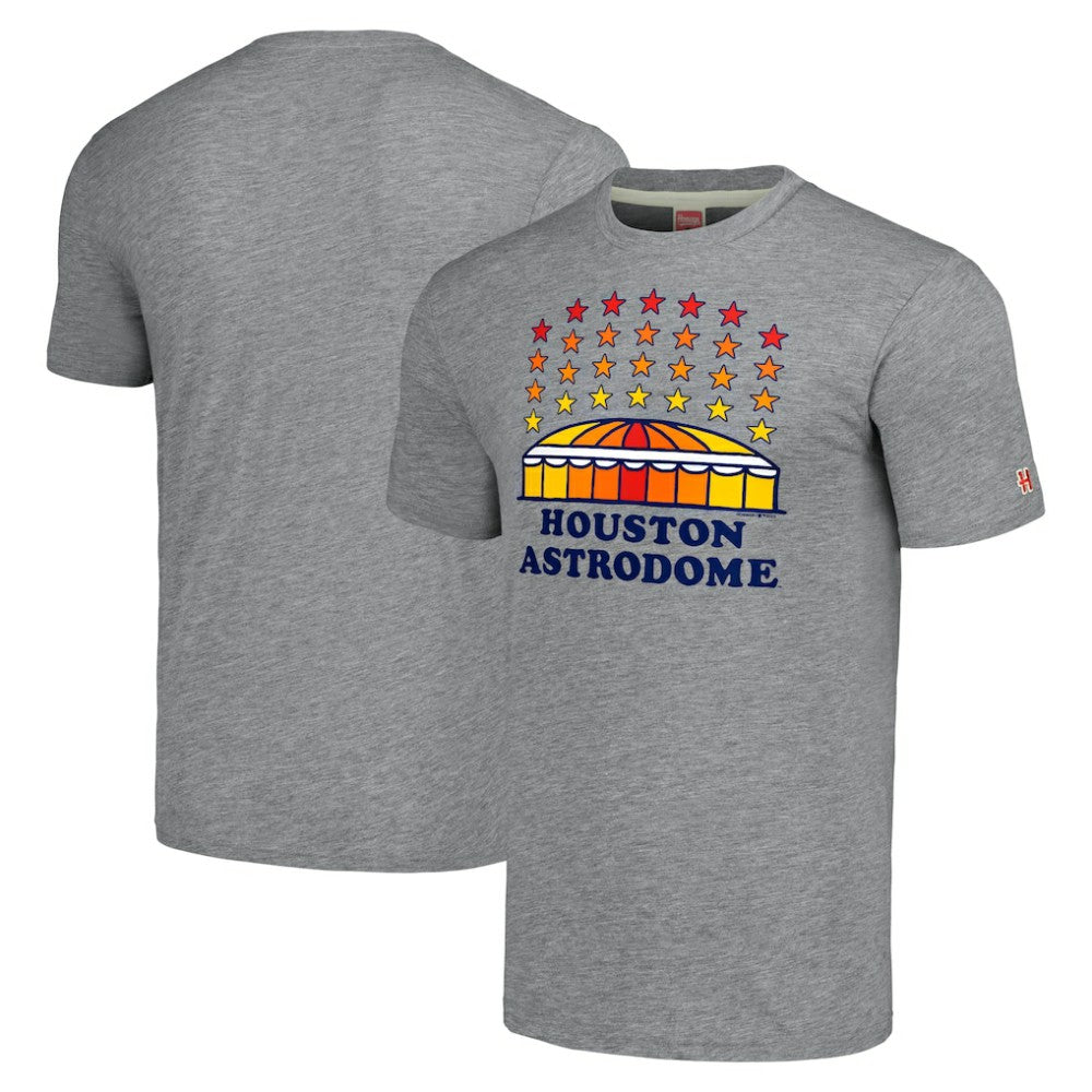 Houston Astros Homage Astrodome Stars Hyper Local Tri-Blend T-Shirt | MLB Shop