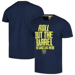 Milwaukee Brewers Homage Gangs All Here Hyper Local Tri-Blend T-Shirt | MLB Shop