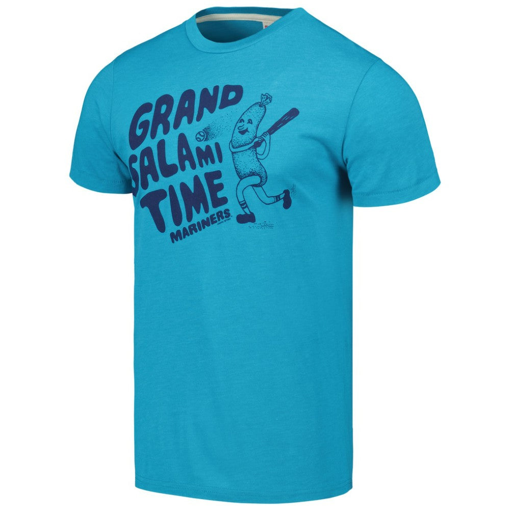 Seattle Mariners Homage Grand Salami Time Hyper Local Tri-Blend T-Shirt | MLB On Sale