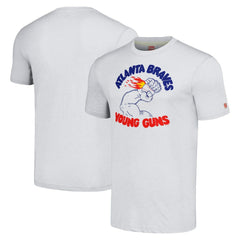 Atlanta Braves Homage Doodle Collection Young Guns Tri-Blend T-Shirt | MLB New
