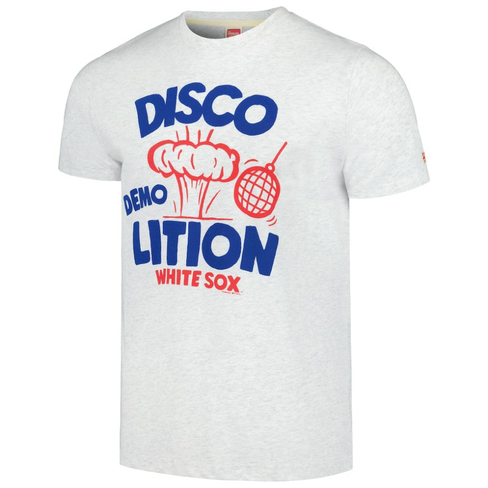 Chicago White Sox Homage Doodle Collection Disco Demolition Tri-Blend T-Shirt | MLB US