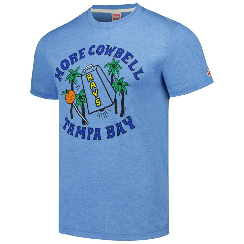 Tampa Bay Rays Homage Doodle Collection More Cowbell Tri-Blend T-Shirt | MLB US