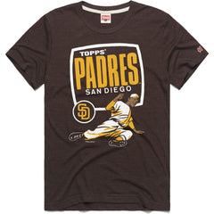 San Diego Padres Homage x Topps Tri-Blend T-Shirt | MLB New